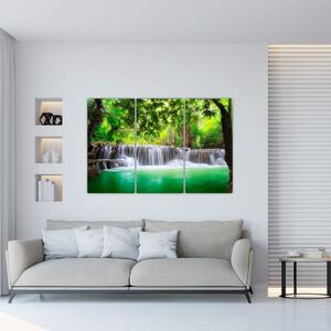Vodopád - moderný obraz (Obraz 120x80cm)