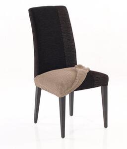 Super strečové poťahy NIAGARA oriešková stoličky 2 ks (40 x 40 cm)