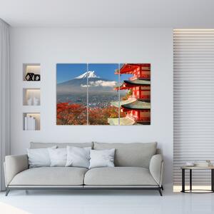 Hora Fuji - moderný obraz (Obraz 120x80cm)