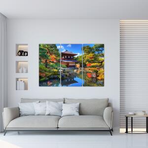 Japonská záhrada - obraz (Obraz 120x80cm)