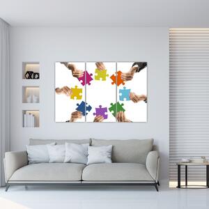 Puzzle - obraz (Obraz 120x80cm)