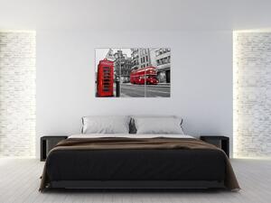 Londýnska ulice - obraz (Obraz 120x80cm)