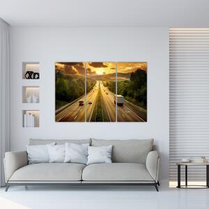 Diaľnica - obraz (Obraz 120x80cm)