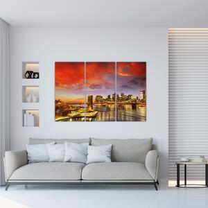 Pohľad na mesto - obraz (Obraz 120x80cm)
