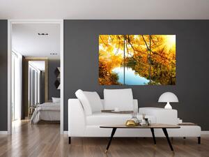 Jesenná krajina - obraz (Obraz 120x80cm)