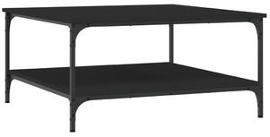 Konferenčný stolík čierny 80x80x40 cm kompozitné drevo