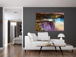 Abstraktné vodopády - obraz (Obraz 120x80cm)