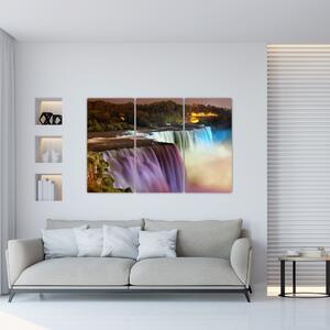 Abstraktné vodopády - obraz (Obraz 120x80cm)
