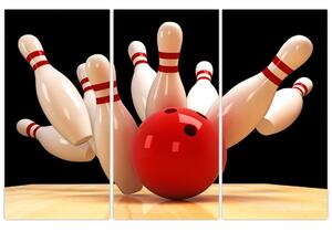 Bowling - obraz (Obraz 120x80cm)