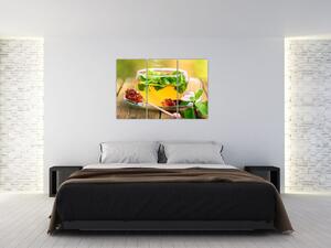 Bylinný čaj - obraz (Obraz 120x80cm)