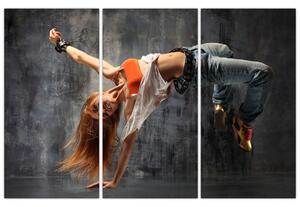 Street Dance tanečnice - obraz (Obraz 120x80cm)