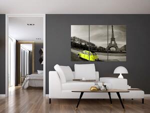Abstraktný obraz Eiffelovej veže (Obraz 120x80cm)