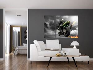 Motorkár - obraz (Obraz 120x80cm)