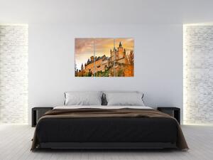 Obraz hradu (Obraz 120x80cm)