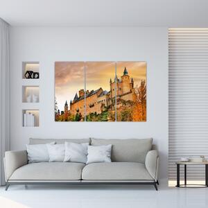 Obraz hradu (Obraz 120x80cm)