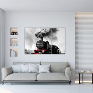 Historická lokomotíva - obraz (Obraz 120x80cm)