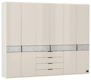 SKRIŇA S OTOČNÝMI DVERAMI, šampanská, 300/236/58 cm Joop! - Skrine