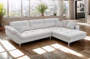ROHOVÁ SEDAČKA, plast, textil, kompozitné drevo, krémová Livetastic - Sedačky, Online Only
