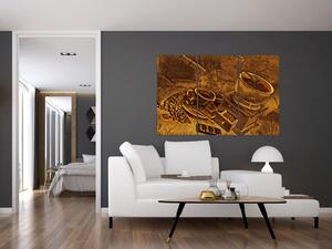 Obraz kávových zŕn na stenu (Obraz 120x80cm)