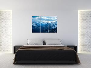 Panoráma hôr v zime - obraz (Obraz 120x80cm)