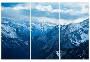 Panoráma hôr v zime - obraz (Obraz 120x80cm)