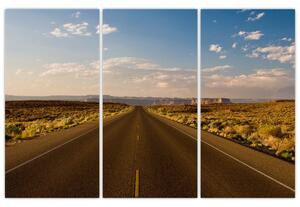 Panorama cesty - obraz (Obraz 120x80cm)