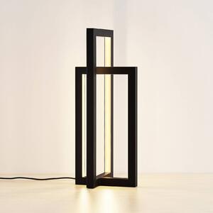 Lucande Hylda stolná LED v čiernej farbe