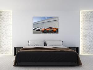 Závodné autá - obraz (Obraz 120x80cm)