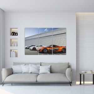Závodné autá - obraz (Obraz 120x80cm)