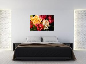 Obraz - kytice kvetov (Obraz 120x80cm)