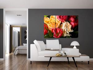 Obraz - kytice kvetov (Obraz 120x80cm)