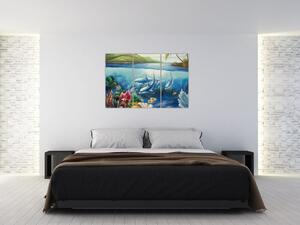 Obraz podmorského sveta (Obraz 120x80cm)