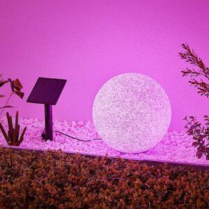 Lindby Hamela LED solárne dekoratívne, RGB, 30 cm