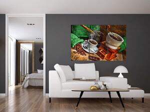 Obraz kávového zátišie (Obraz 120x80cm)