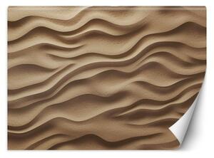 Fototapeta, Vlny na písku 3D - 450x315 cm
