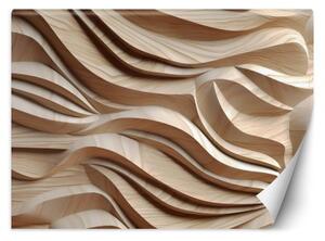 Fototapeta, Vlny abstraktní 3D - 150x105 cm