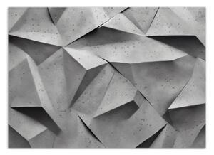 Fototapeta, Abstraktní 3D tvary - 100x70 cm