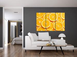 Plátky pomarančov - obraz (Obraz 120x80cm)