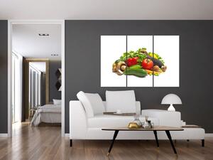 Zmes zeleniny, obraz (Obraz 120x80cm)