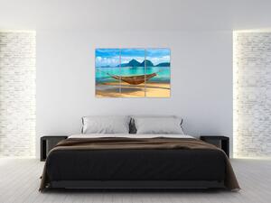Obraz exotického ostrova (Obraz 120x80cm)