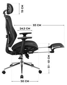 Kancelárska stolička Expert 5.7 Black