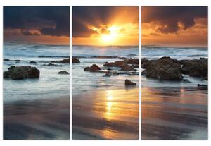 Západ slnka pri mori, obraz (Obraz 120x80cm)