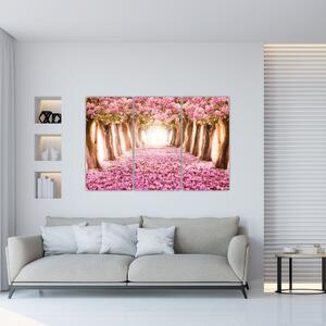 Obraz aleje stromov (Obraz 120x80cm)