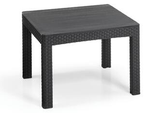 STÔL NA TERASU, plast, 59/59/43 cm Ambia Garden - Série záhradného nábytku
