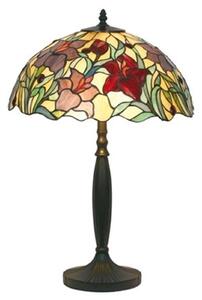 Kvetinová stolová lampa ATHINA, ručná výroba 62 cm