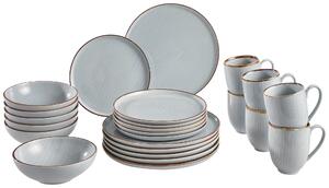 KOMBINOVANÝ SERVIS, 24-dielne, porcelán Landscape - Jedálenské sety