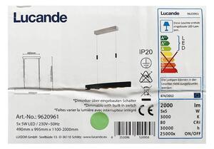 Lucande Lucande - LED Stmievateľný luster na lanku LIO 5xLED/5W/230V LW0759 + záruka 3 roky zadarmo