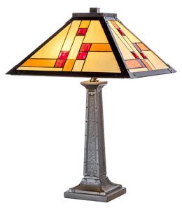 Stolná lampa KT1836-40+P1836 v štýle Tiffany