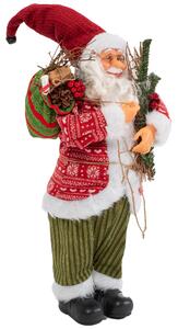 Tutumi, vianočná figúrka Santa Clausa XL 87cm KL-21X39, viacfarebné, CHR-06980