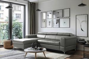 ROHOVÁ SEDAČKA, textil, koža, antracitová Livetastic - Sedačky, Online Only